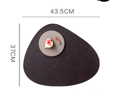 Waterproof Leather Placemat with Heat Insulation